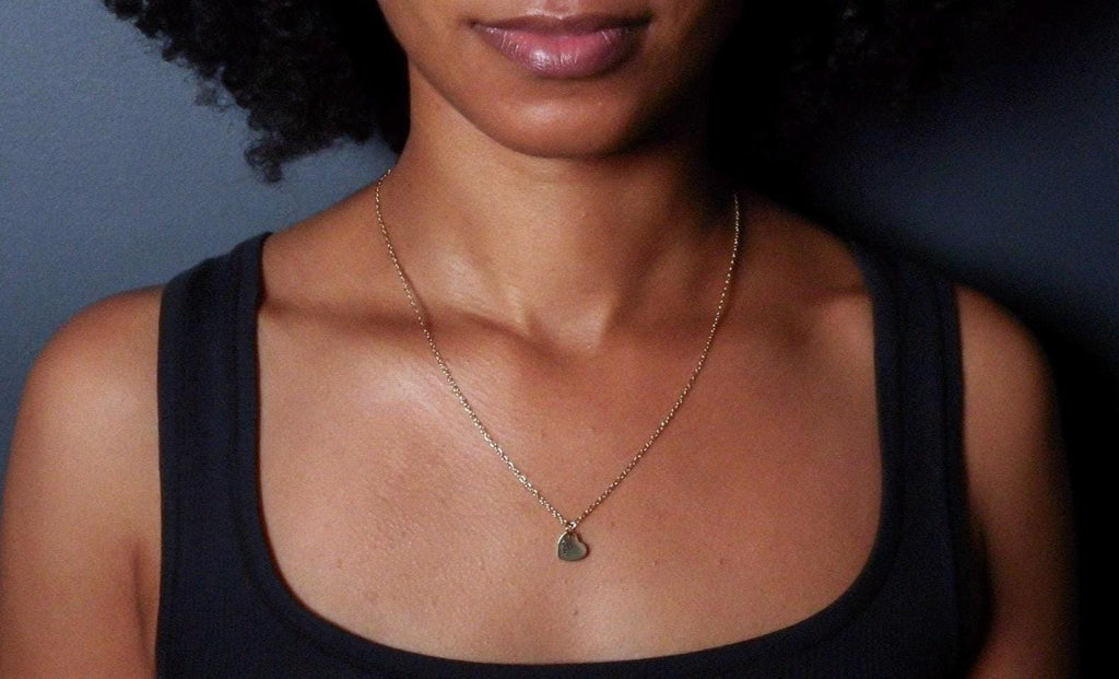 Engravable Heart Necklace