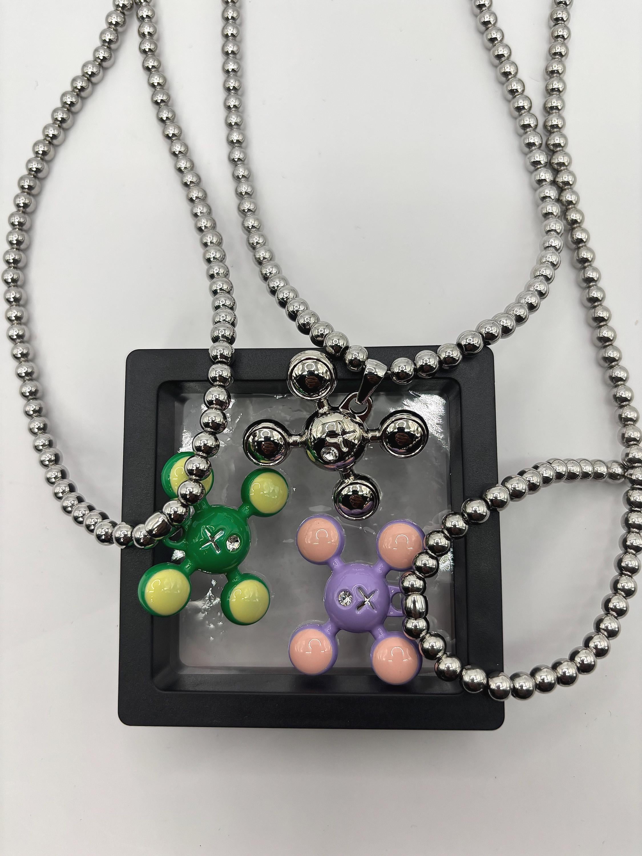 Y2K Homer Ball Chain Necklace