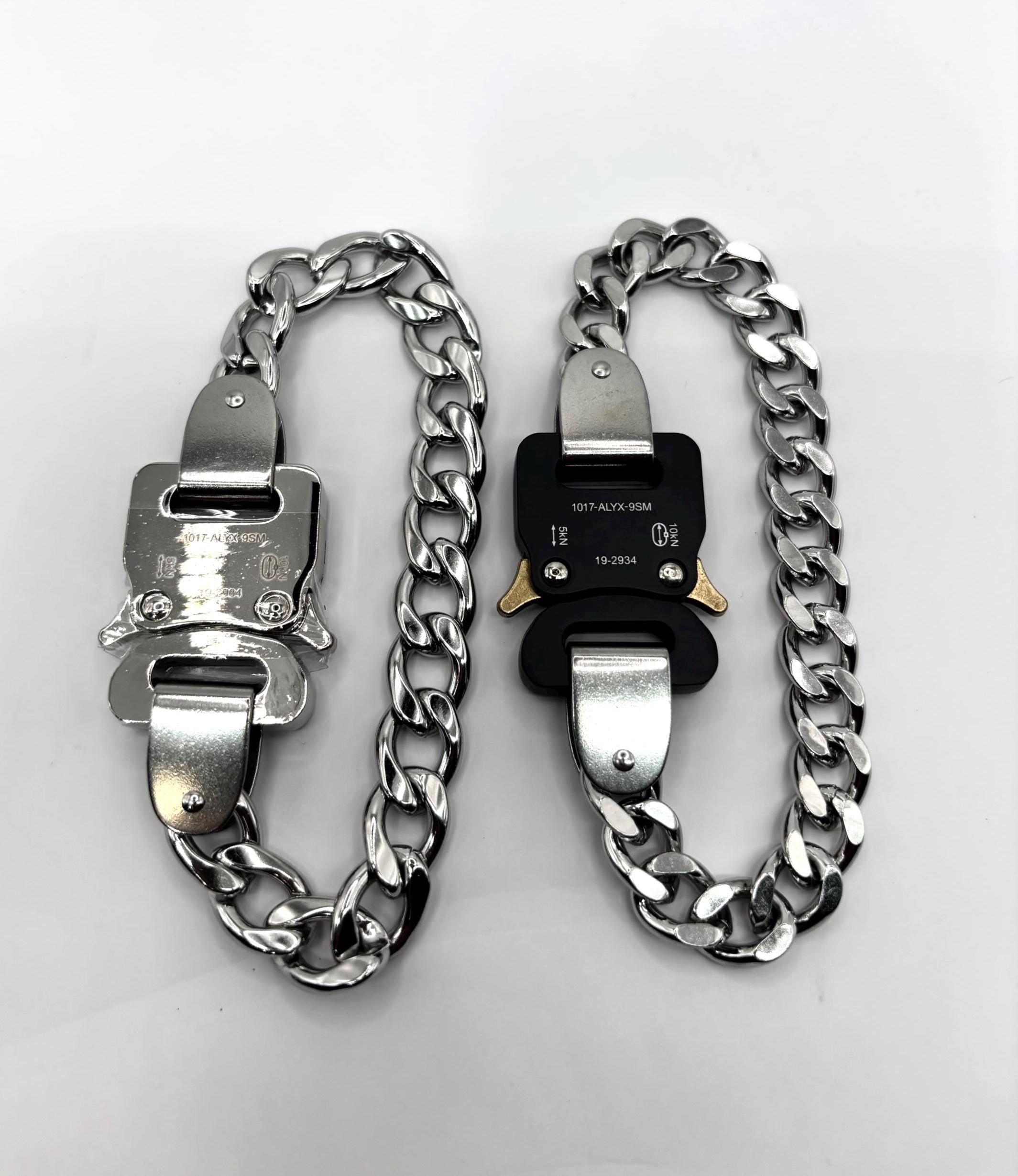 Roller Coaster Link Buckle Bracelet