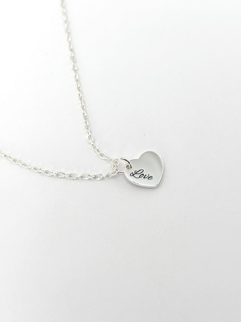 Engravable Heart Necklace
