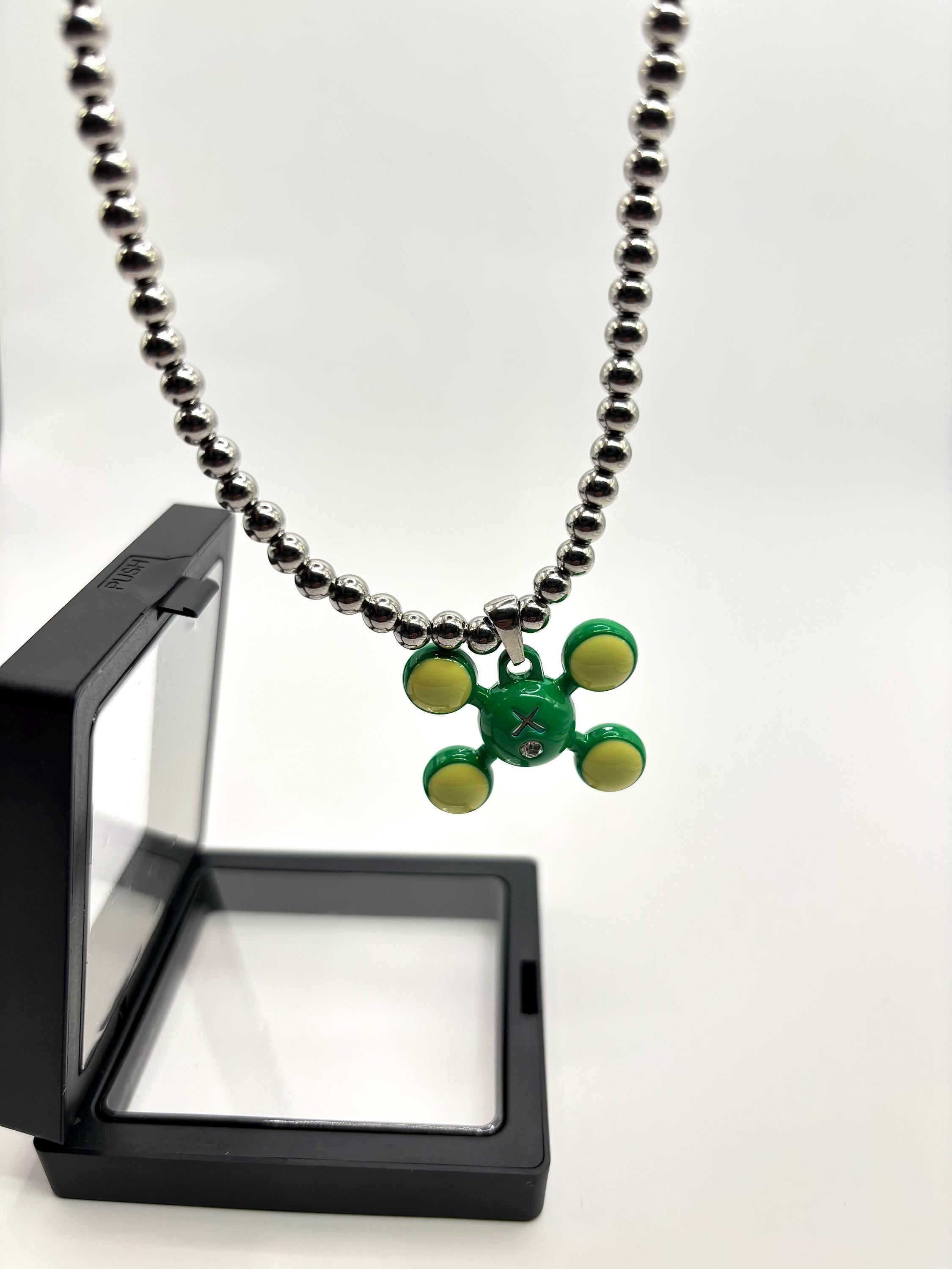 Y2K Homer Ball Chain Necklace