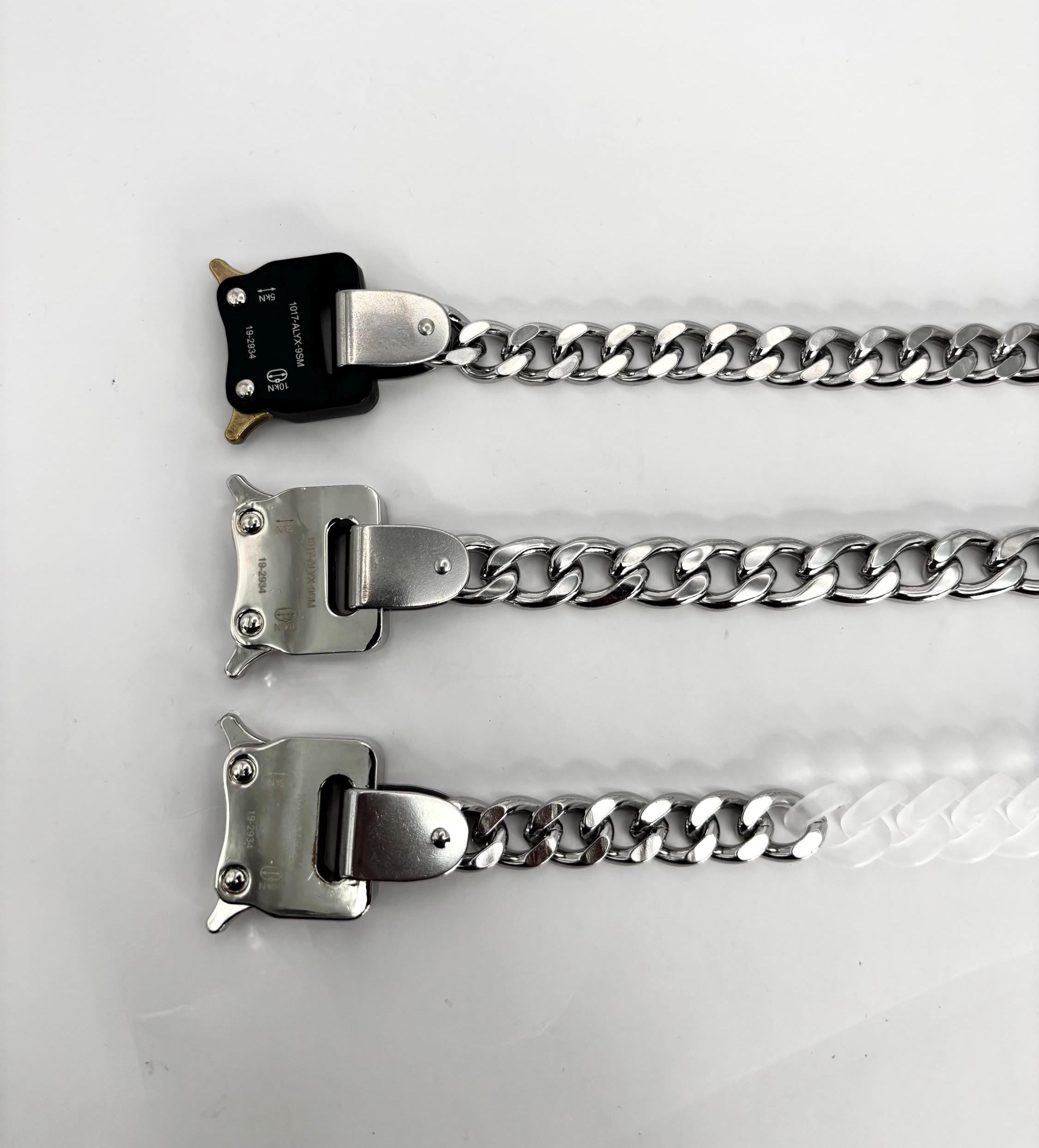 Roller Coaster Link Buckle Bracelet