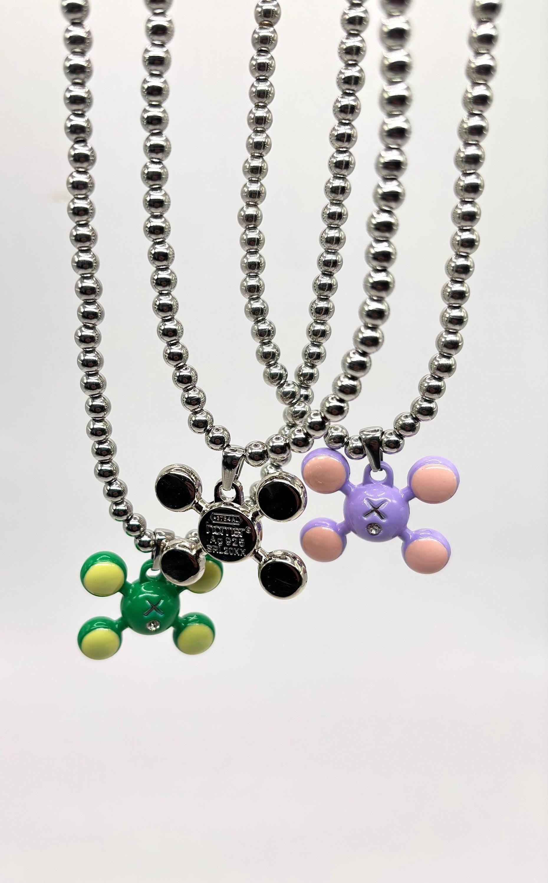 Y2K Homer Ball Chain Necklace