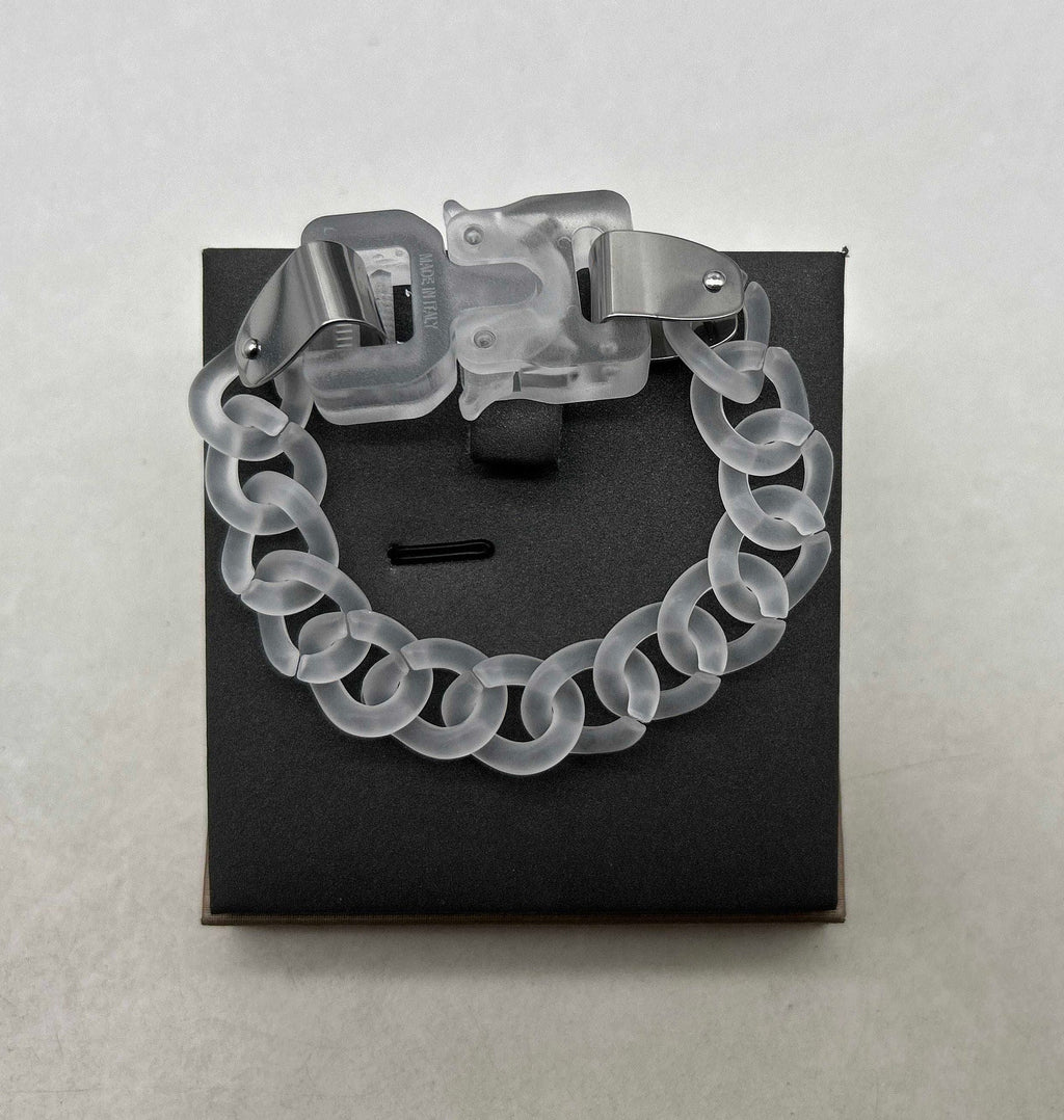 Transparent Buckle Chain Necklace Bracelet Bundle