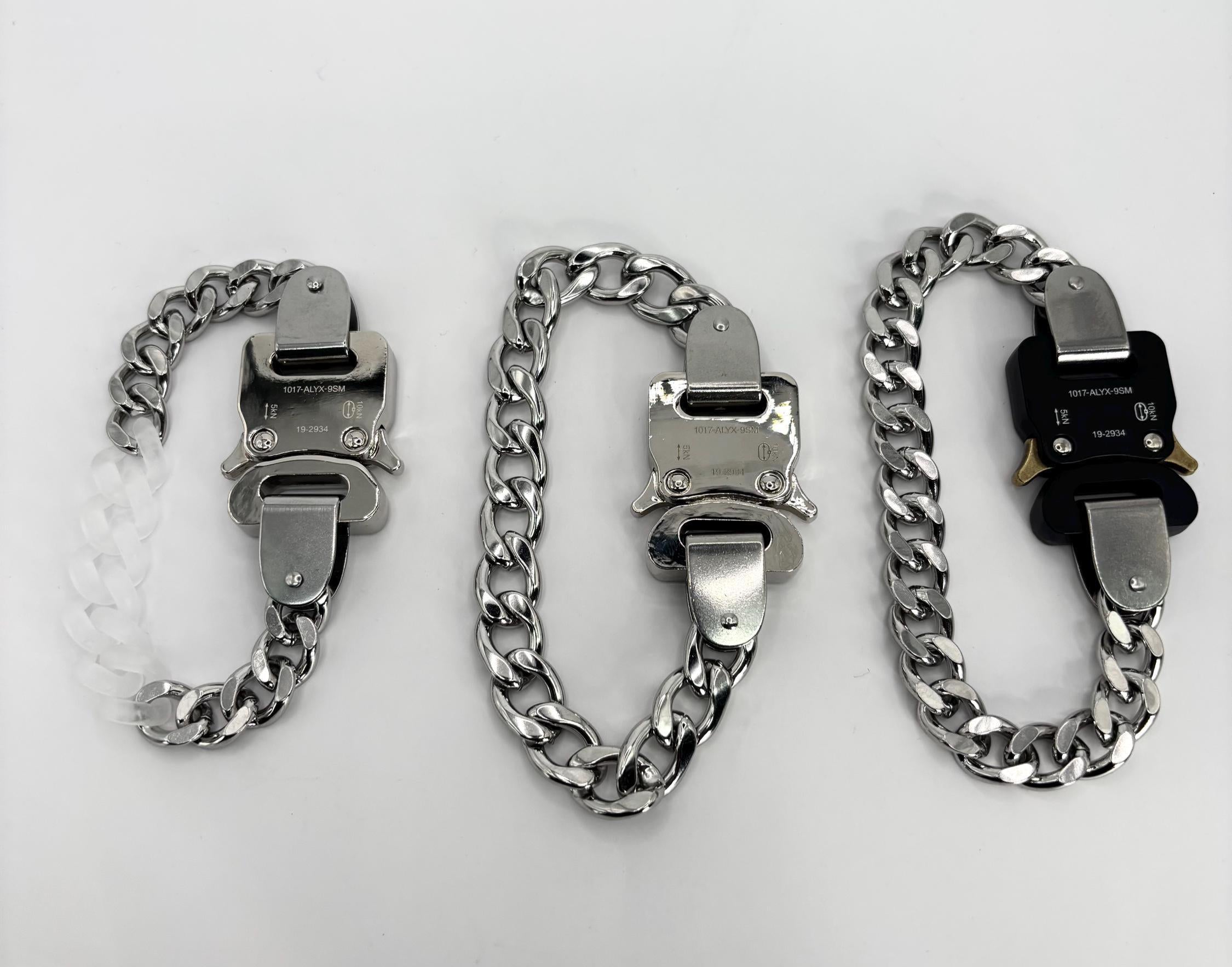 Roller Coaster Link Buckle Bracelet