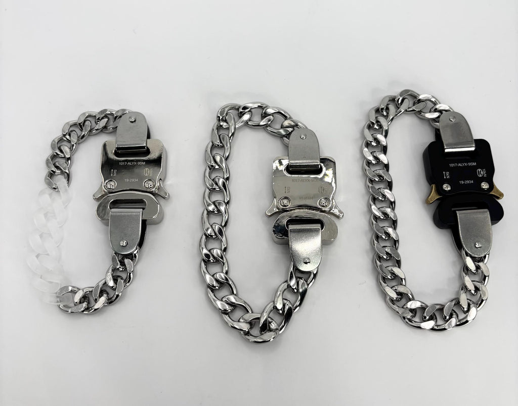 Roller Coaster Link Buckle Bracelet
