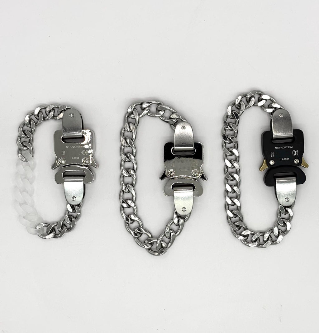 Roller Coaster Link Buckle Bracelet