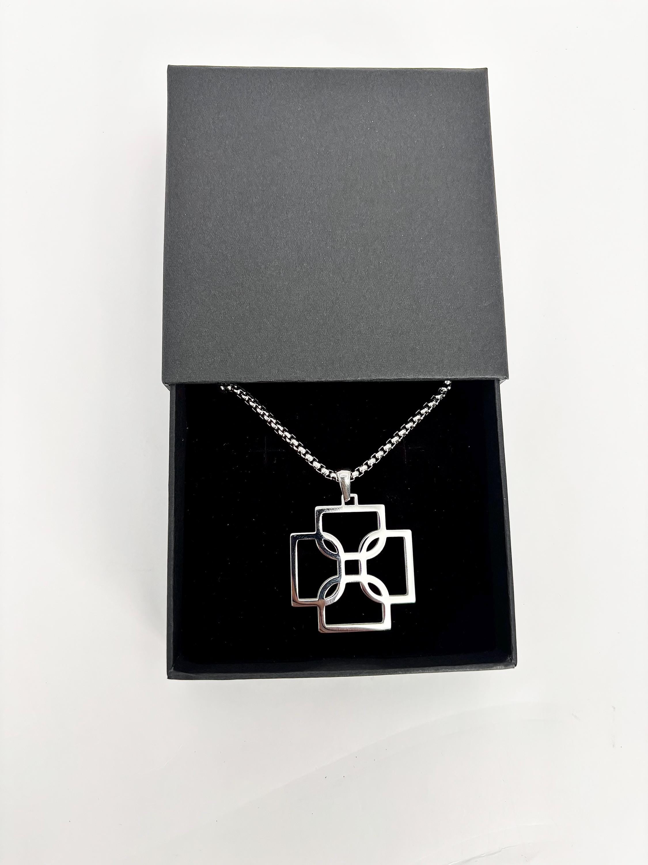Geo Cross Necklace