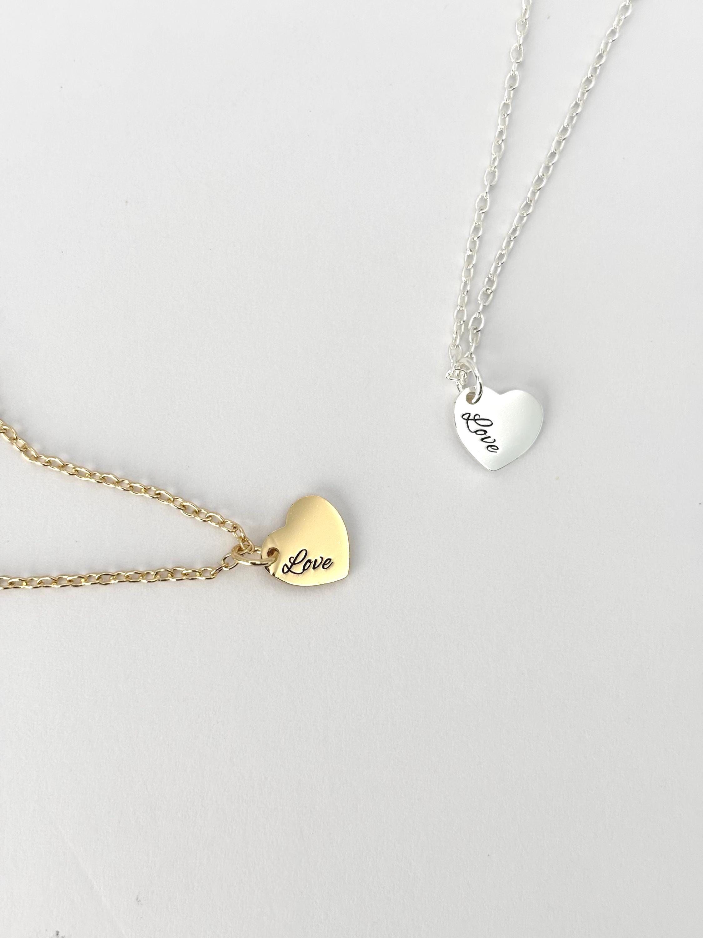 Engravable Heart Necklace