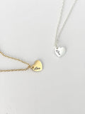 Engravable Heart Necklace
